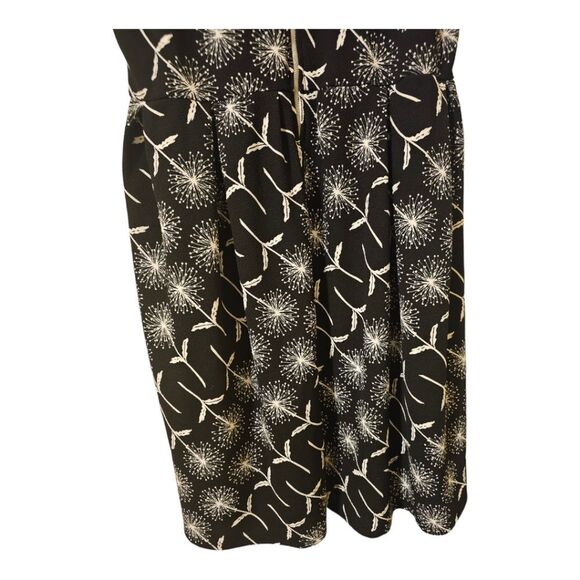 LULAROE Black Dandelion Wishes Amelia Dress - Size 3XL - Picture 6 of 9